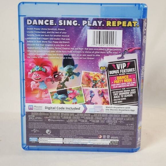 TROLLS: World Tour Blu-ray • DVD - Picture 3 of 3